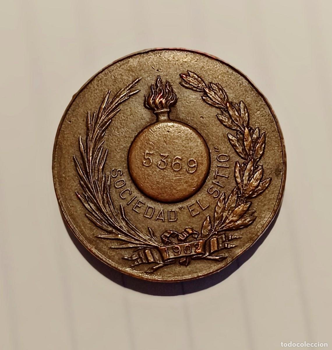 Militaria: ANTIGUA MEDALLA CONMEMORACION DEL 2 MAYO 1874 BILBAO GUERRA CARLISTA