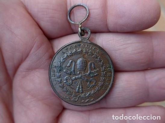 Militaria: MEDALLA MILICIA ESPA&Ntilde;OLA RESTAURACION DEL SOLIO PONTIFICIO 1850 - VATICANO PIO IX