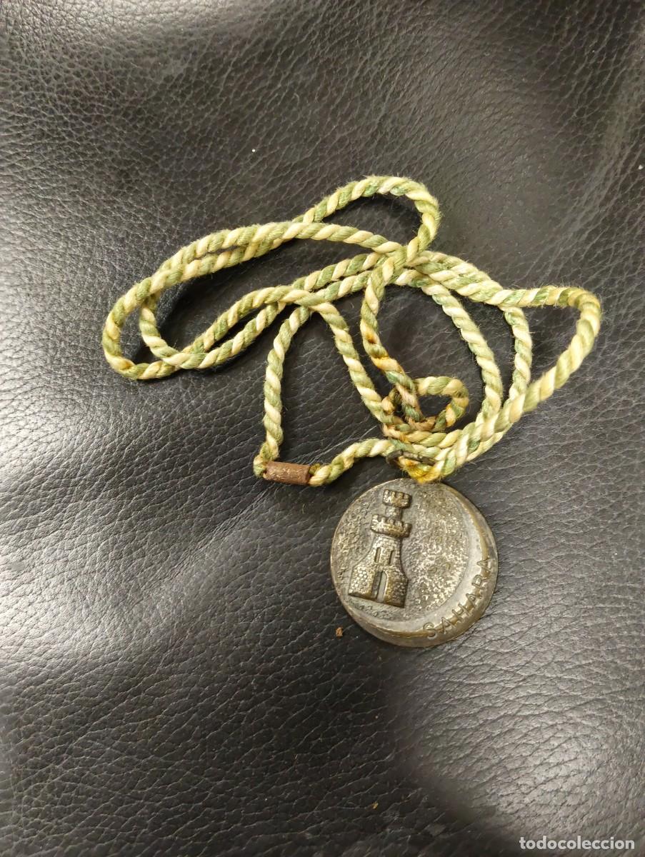 Militaria: MEDALLA RECUERDO SERVICIO MILITAR - REGIMIENTO MIXTO DE INGENIEROS N&ordm; 9 SAHARA - A&Ntilde;OS 60