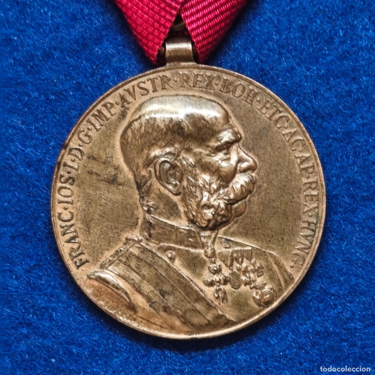 Militaria: MEDALLA SIGNUM MEMORIAE.50 A&Ntilde;OS DE REINADO DEL EMPERADOR FRANCISCO JOSE I. AUSTRO-HUNGRIA. A&Ntilde;O 1898
