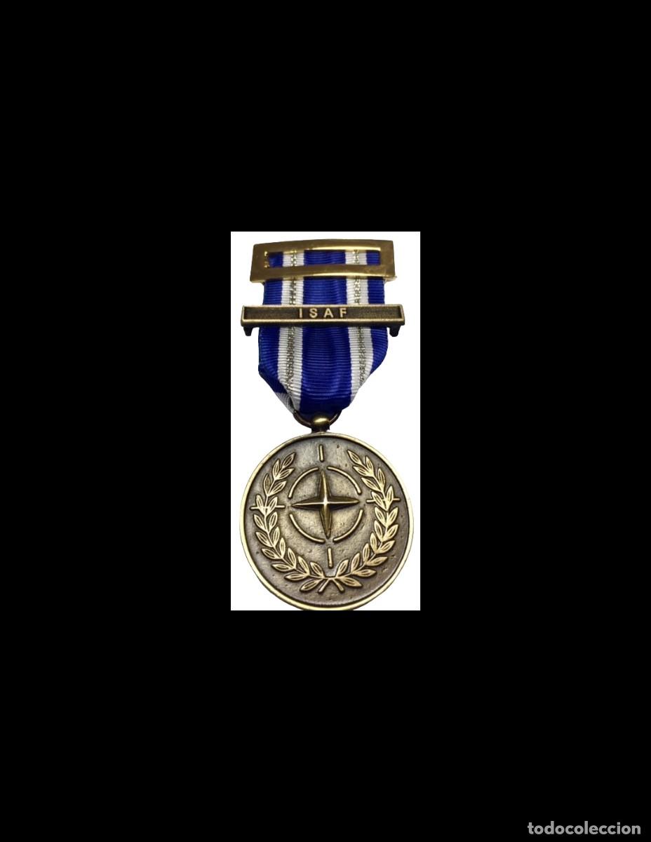 Militaria: Medalla OTAN ISAF - AFGANISTAN