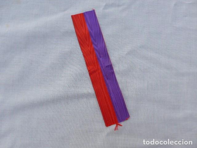 Militaria: CINTA MEDALLA VOLUNTARIOS DE CUBA 1895 - 1898 - ANTIGUA ORIGINAL