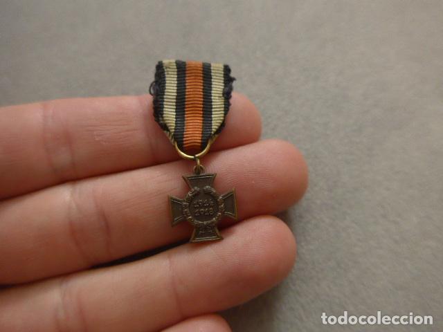 Militaria: Antigua medalla alemana en miniatura de la I Guerra Mundial, original, cruz de Hindenburg, Alemania
