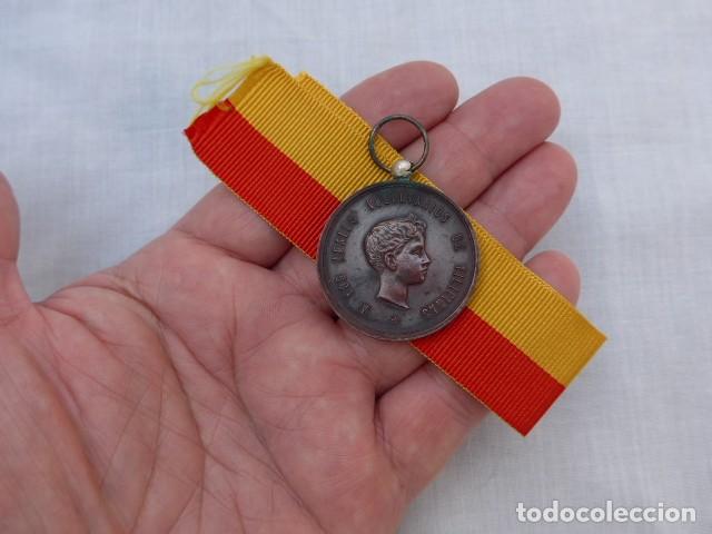 Militaria: ANTIGUA MEDALLA CAMPA&Ntilde;A DE LUZON - VOLUNTARIOS DE FILIPINAS 1896-1897 - ORIGINAL DE CASTELLS