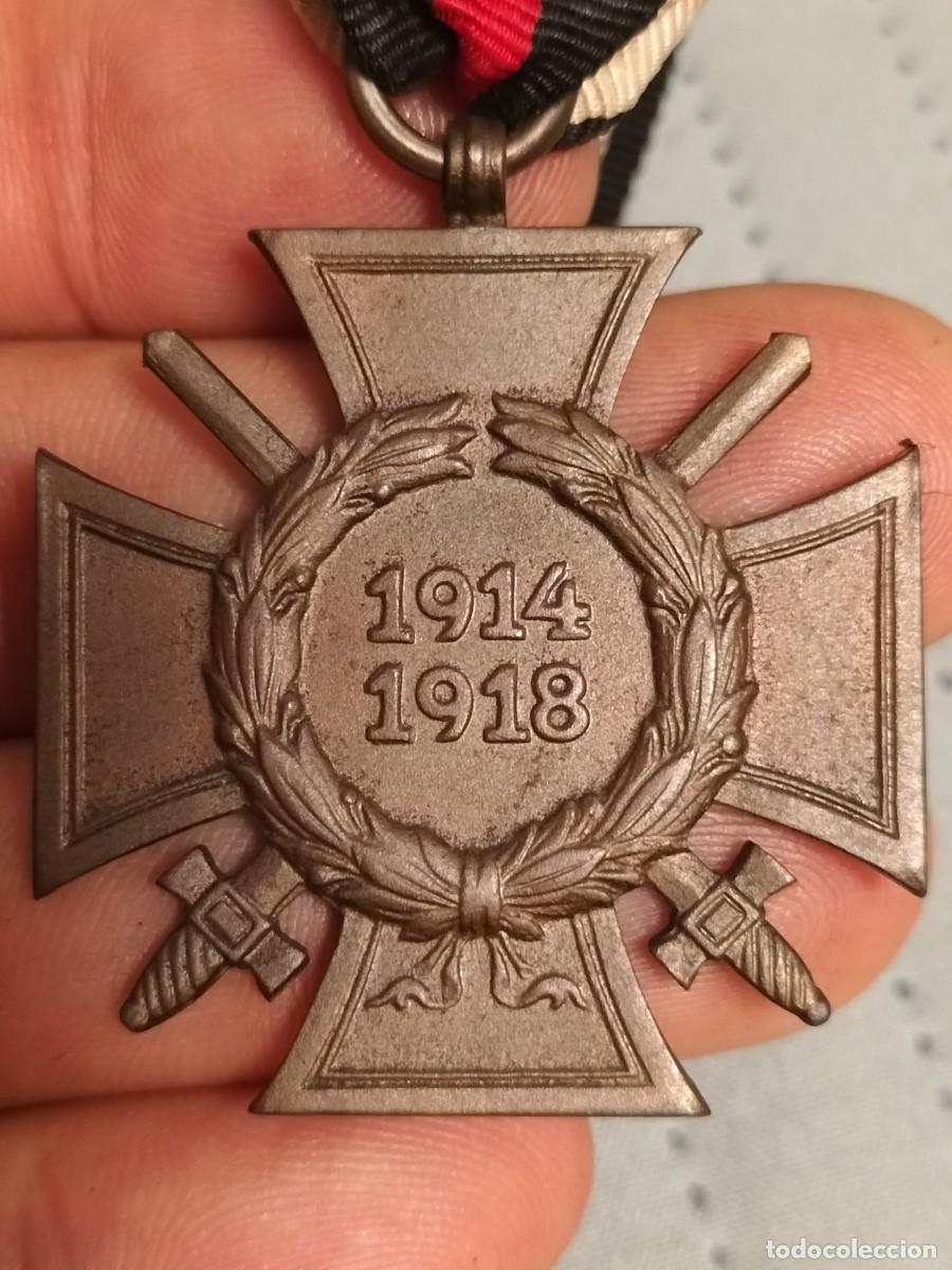 Militaria: Cruz de honor - Primera Guerra Mundial . Excelente estado . Marcaje de fabricante G15