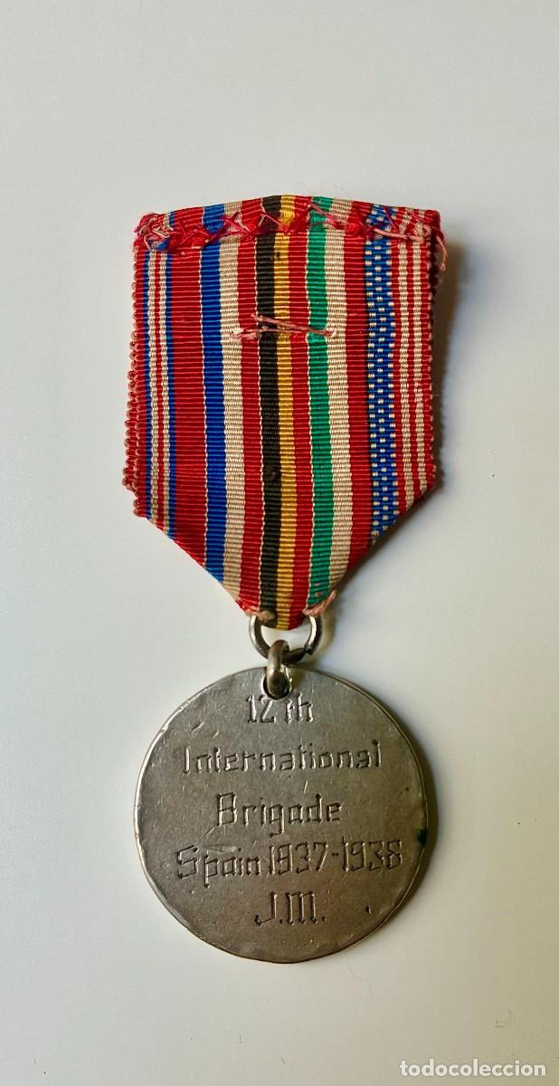 Militaria: Medalla italiana de las Brigadas Internacionales (Guerra Civil)