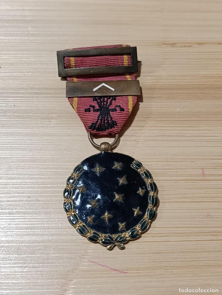Military Antiques: Medalla de la Vieja Guardia de Falange Espa&ntilde;ola (1934) &ndash; Original Numerada (Exp. N&ordm; 1513)