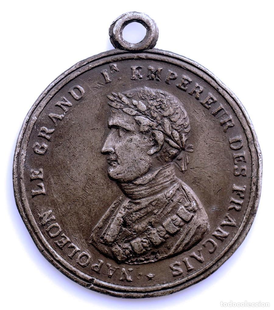 Militaria: SC-Francia-Napole&oacute;n Bonaparte. Medalla 1802 Paz de Tulsit. Esta&ntilde;o 13,38 g.