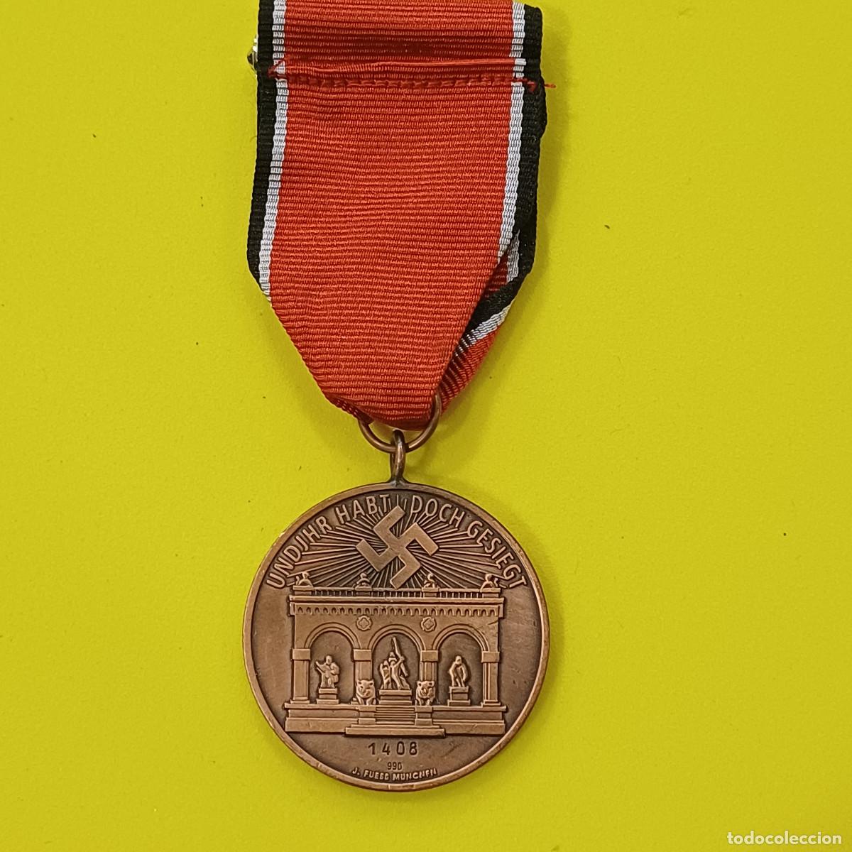 Militaria: MEDALLA ALEMANA ORDEN DE LA SANGRE/EN METAL.