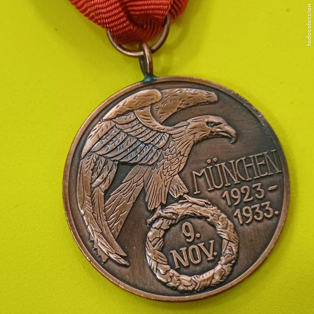 Militaria: MEDALLA ALEMANA ORDEN DE LA SANGRE/EN METAL.