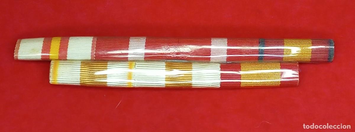 Militaria: ANTIGUO PASADOR ESPA&Ntilde;OL DE DIARIO , BARRA DE CINTAS MILITAR