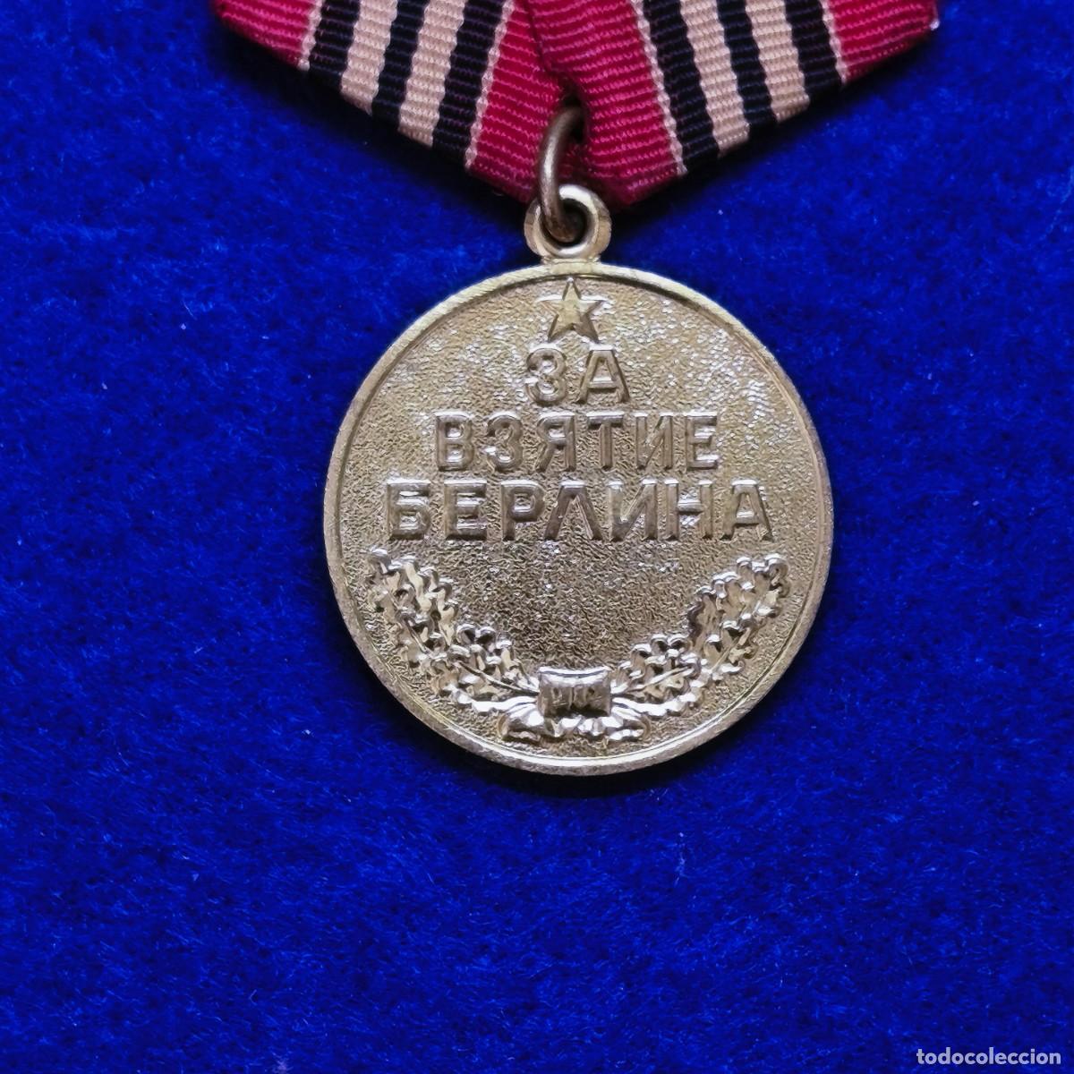 Militaria: MEDALLA POR LA CONQUISTA DE BERLIN URSS 1945