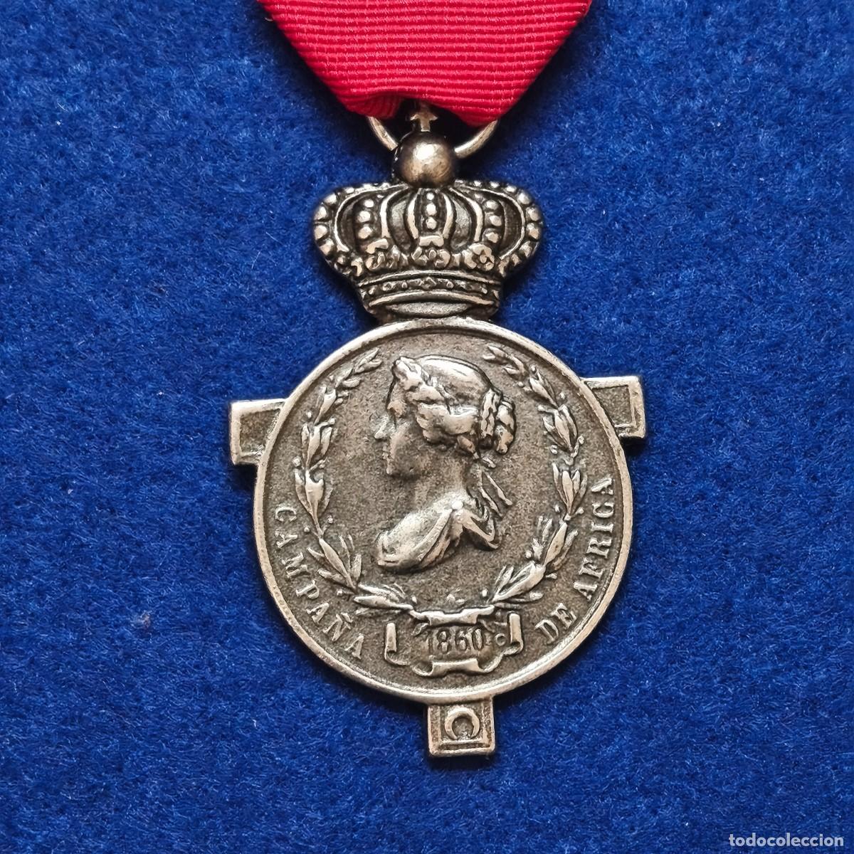 Militaria: MEDALLA ISABEL II CAMPA&Ntilde;A DE AFRICA 1860 ESPA&Ntilde;A
