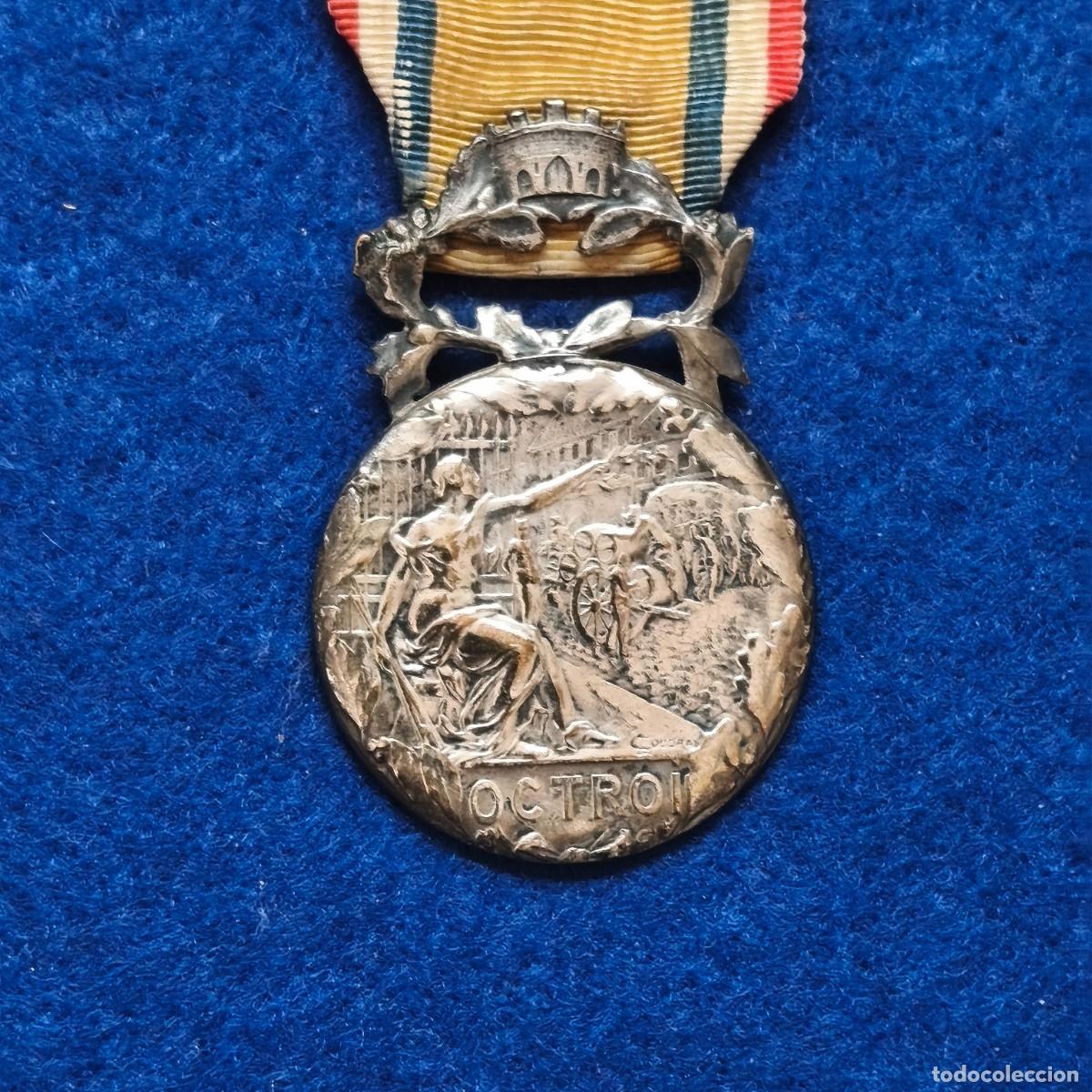 Militaria: MEDALLA MINISTERIO DEL INTERIOR. REP. FRANCESA. PLATA. Pp. SIGLO XX