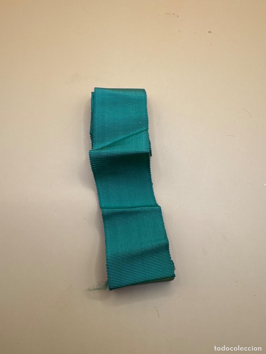 Military Antiques: Cinta verde medalla sufrimientos por la patria mutilados