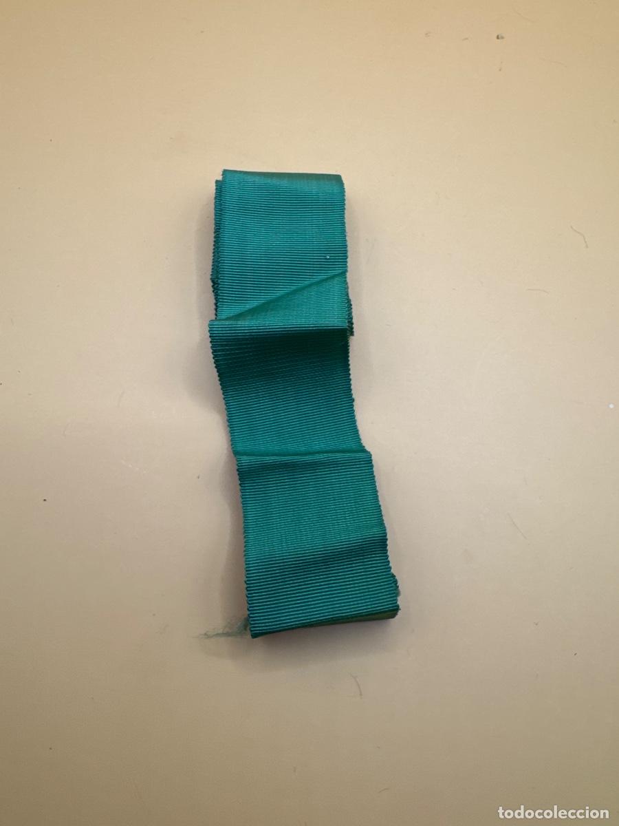 Military Antiques: Cinta verde medalla sufrimientos por la patria mutilados