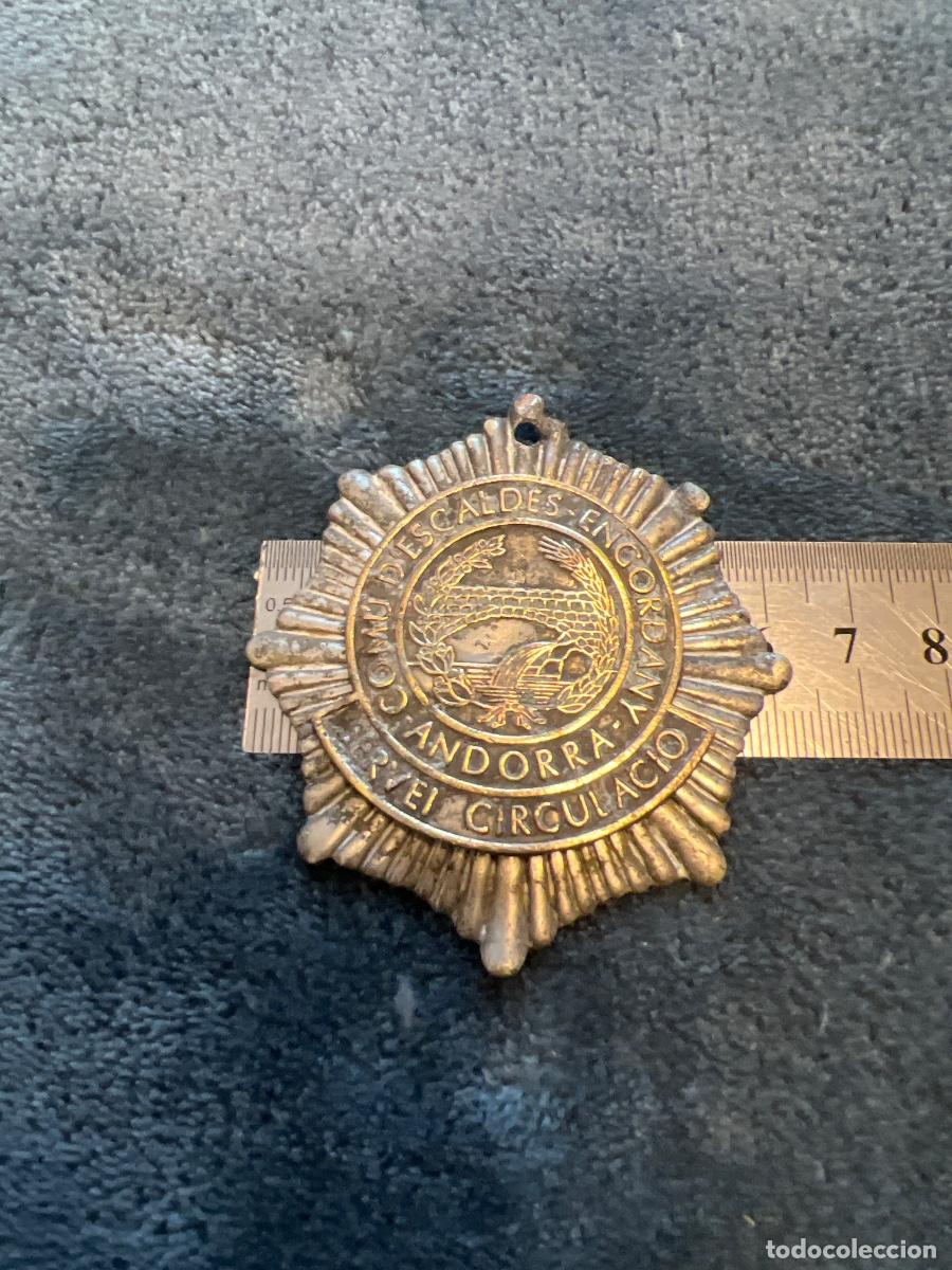 Militaria: Placa Servicio Circulacio ANDORRA - Foto 4