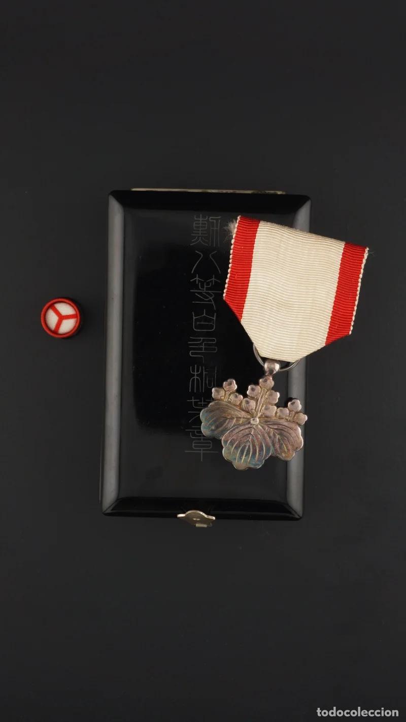 Militaria: Medalla Sol Naciente 8 AUT&Eacute;NTICA WWII + CERTIFICADO