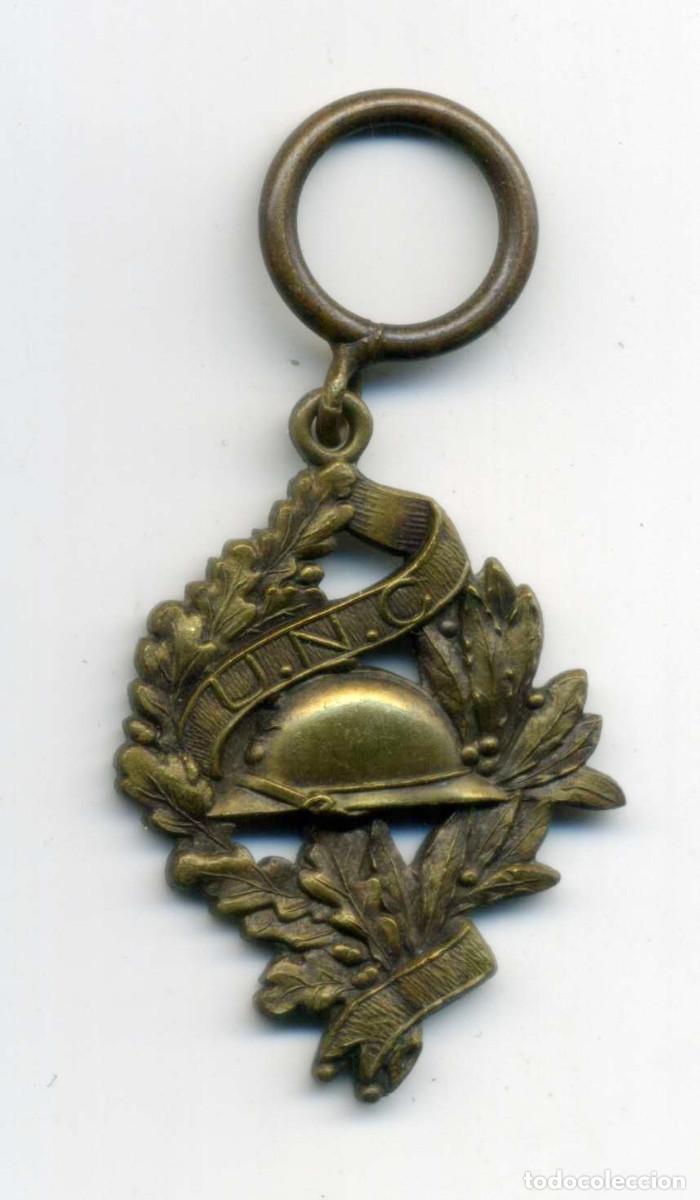 Militaria: XS- FRANCIA 1917 Medalla de la Union Nationale des Combattants - Veteranos de la 1a Guerra Mundial