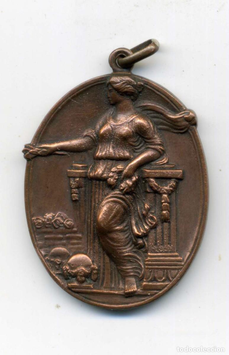 Militaria: XS- ESPA&Ntilde;A Medalla Prototipo 2a REP&Uacute;BLICA Cobre 21,7 g y 34x47 mm