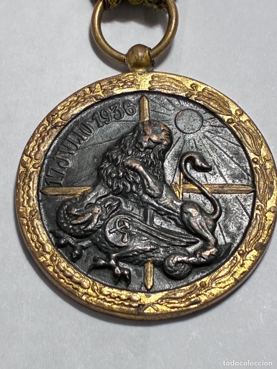 Militaria: Medalla de la Campa&ntilde;a 1936-1939 Retaguardia