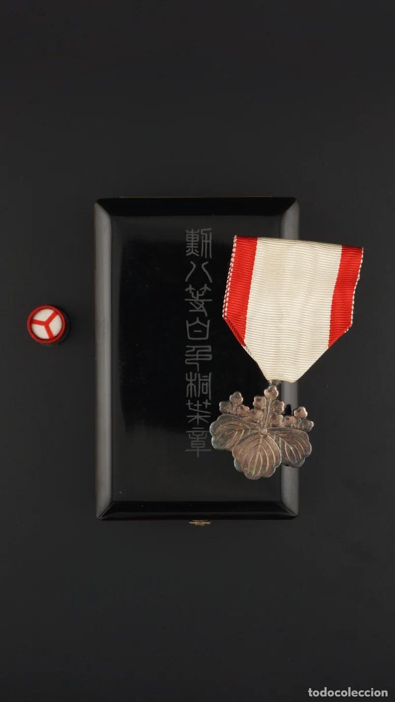 Militaria: Orden Sol Naciente 8a AUT&Eacute;NTICA WWII + CERTIFICADO