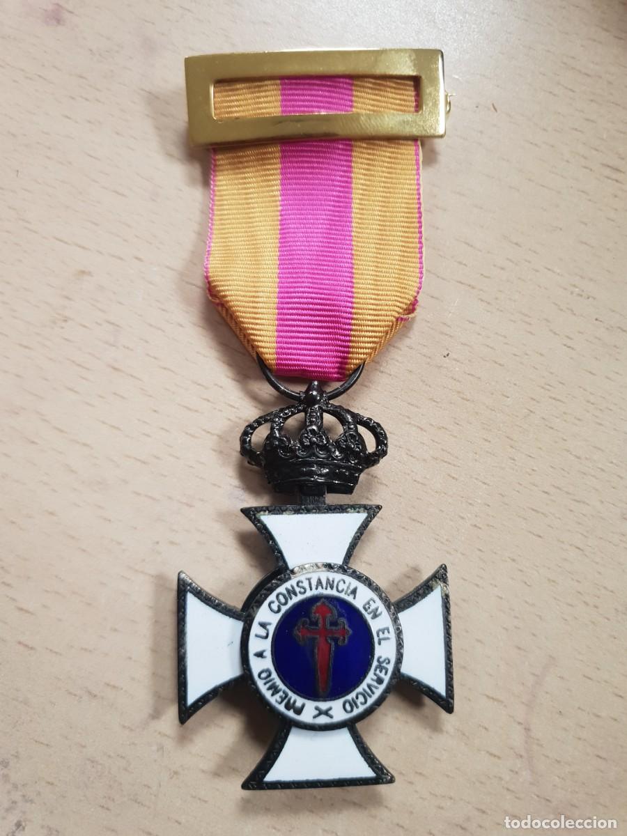 Militaria: Medalla militar premio a la constancia en el servicio