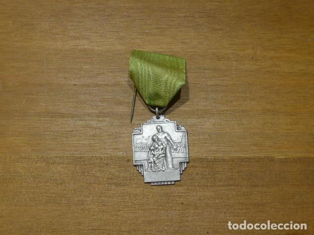 Military Antiques: Antigua medalla belga al merito mutualista, original, Belgica.