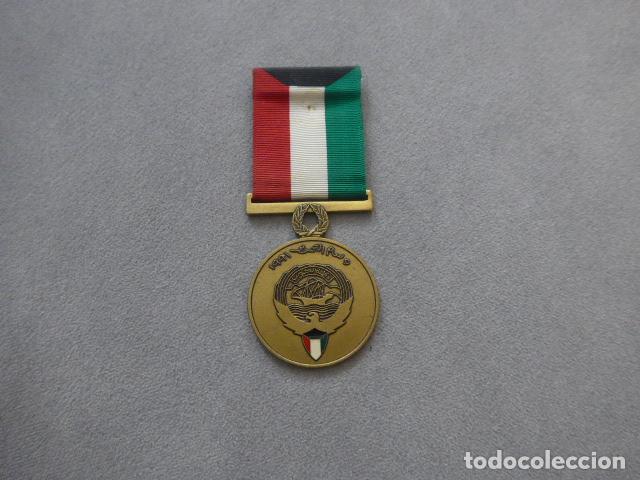 Militaria: Antigua medalla original de la Liberacion de Kuwait, Guerra del Golfo, 1991