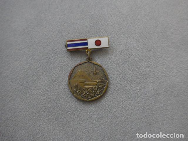 Militaria: Antigua medalla de amistad entre Japon y Tailandia, original. Thailandia