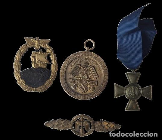 Militaria: Gran lote de medallas alemanas-Segunda Guerra Mundial