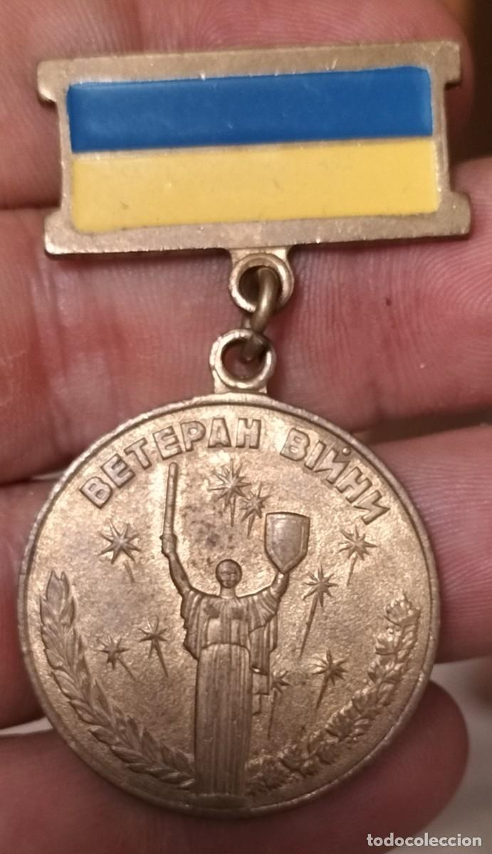 Militaria: Condecoraci&oacute;n veterano de ucrania de guerra segunda guerra mundial....acci&oacute;n en combate