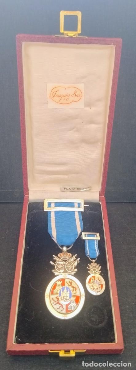 Militaria: MEDALLA ACADEMIA ALCAZAR ARTILLERIA. PLATA.