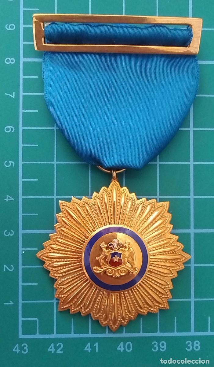 Militaria: MEDALLA MERITO CHILE, COLECTIVIDAD ARAGONESA. 1992