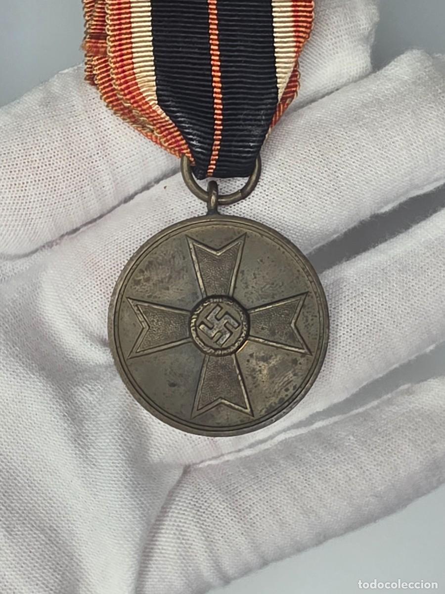 Militaria: Kriegsverdienstmedaille 1939 &ndash; Medalla M&eacute;rito de Guerra Alemana con Cinta IIWW III reich
