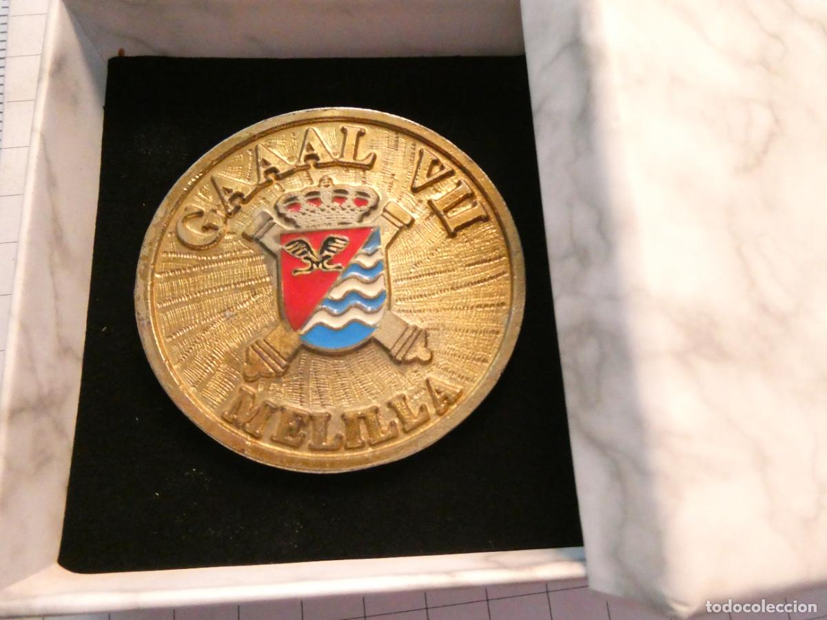 Militaria: MEDALLA MILITAR. GAAAL VII MELILLA. 1985 2000 XV ANIVERSARIO GRUPO ARTILLER&Iacute;A LIGERA. CON CAJA 60GR