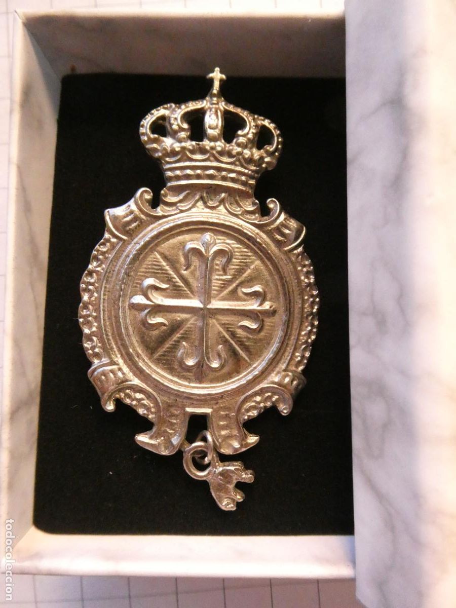 Militaria: MEDALLA RELIGIOSA SEMANA SANTA GUARDIA CIVIL. COFRAD&Iacute;A HUMILDAD HERMANOS ARCHIDONA 50GR