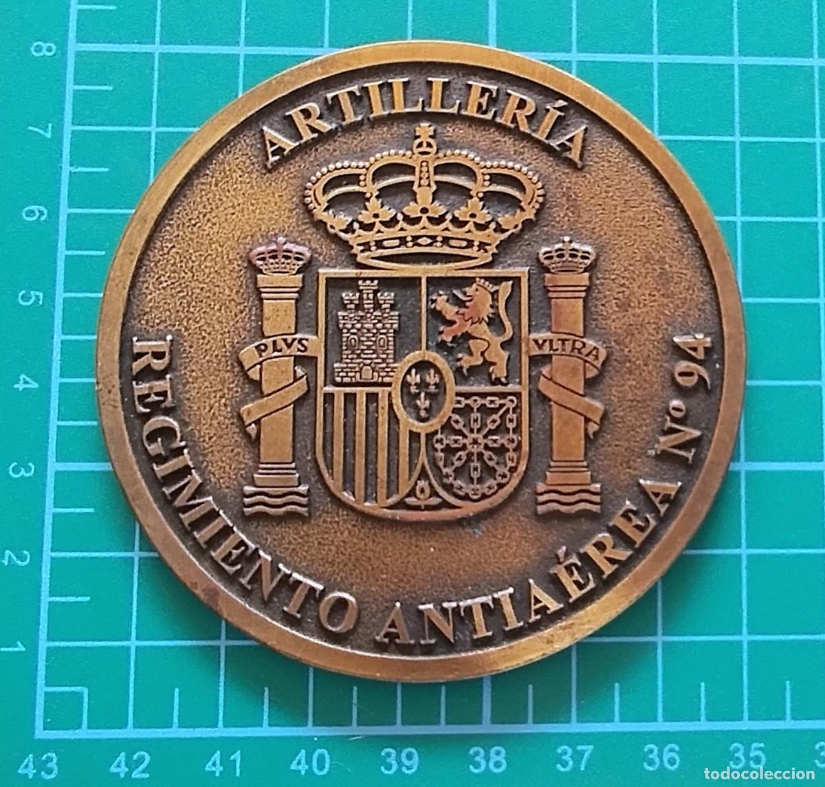 Militaria: MEDALLA ENTREGA BANDERA REGIMIENTO ARTILLERIA ANTIAEREA 94 GRAN CANARIA 2009