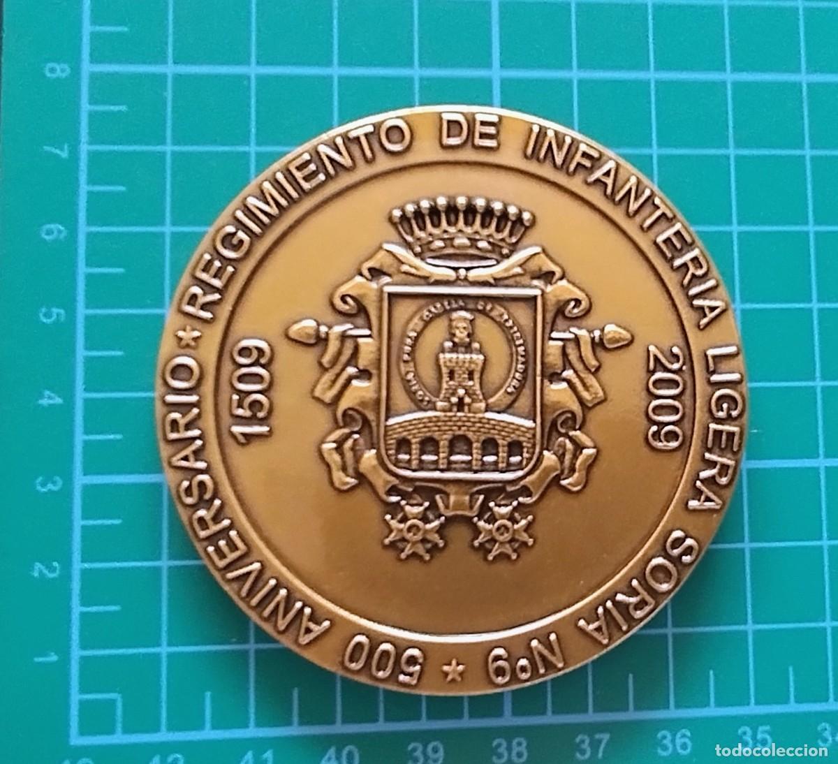 Militaria: REGIMIENTO DE INFANTER&Iacute;A SORIA N&ordm; 9. MEDALLA 500 ANIVERSARIO.