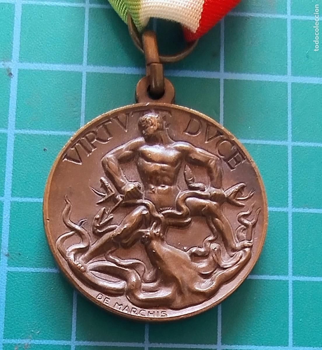 Militaria: MEDALLA ITALIANA CTV LEGIONARIO DE ROMA EN TIERRA ESPA&Ntilde;A ORIGINAL