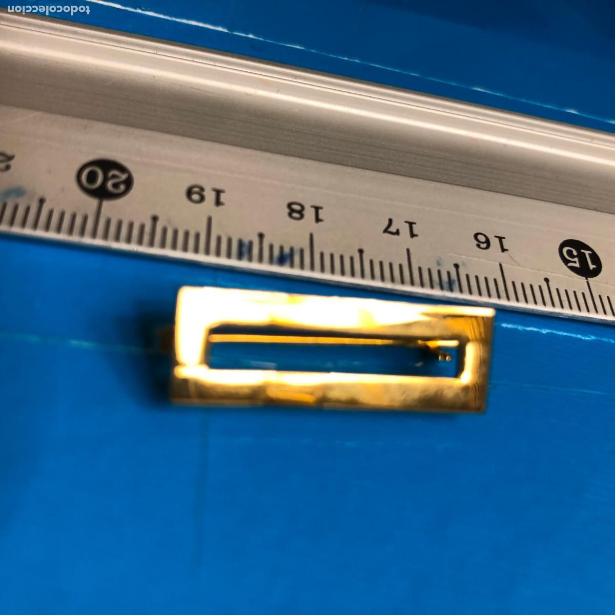 Militaria: HEBILLA CONDECORACIONES MINIATURA, 2 HUECOS