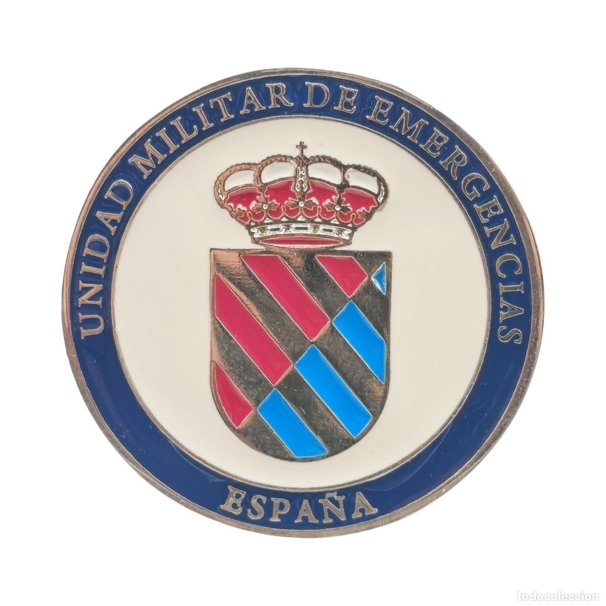 Militaria: MONEDA DE DESAF&Iacute;O / CHALLENGE COIN - UNIDAD MILITAR DE EMERGENCIAS (UME) - LEMA &rdquo;PERSEVERANDO PARA S