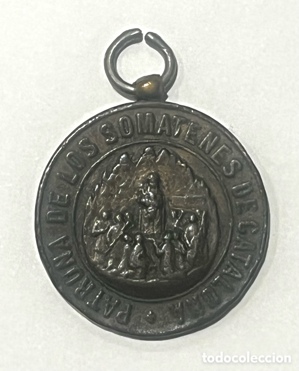 Militaria: MEDALLA PATRONA DE LOS SOMATENES DE CATALU&Ntilde;A - ALFONSO XIII 10 ABRIL 1904