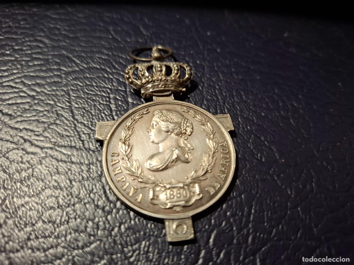 Militaria: Medalla isabel II campa&ntilde;a de Africa 1860.
