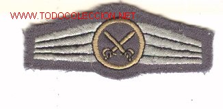 Military Antiques: Parche bordado del Ej&eacute;rcito Alem&aacute;n. Caballeria. Categoria bronce.