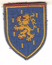 Military Antiques: Parche bordado Ej&eacute;rcito Alem&aacute;n. Pancerdivision n&ordm; 5, amarillo.