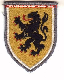 Military Antiques: Parche bordado Ej&eacute;rcito Alem&aacute;n. Panzer-division n&ordm; 10, blanco.