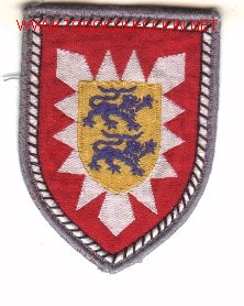 Military Antiques: Parche bordado Ej&eacute;rcito Alem&aacute;n. Panzergrenadier-division n&ordm; 6, rayas.