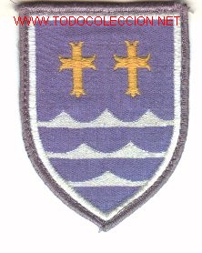 Military Antiques: Parche bordado Ej&eacute;rcito Alem&aacute;n. Panzergrenadier-division n&ordm; 11, blanco.