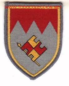 Military Antiques: Parche bordado Ej&eacute;rcito Alem&aacute;n. Panzer-division n&ordm; 12, amarillo.